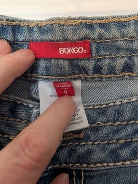 BONGO Blue Denim Jeans High Rise Skinny